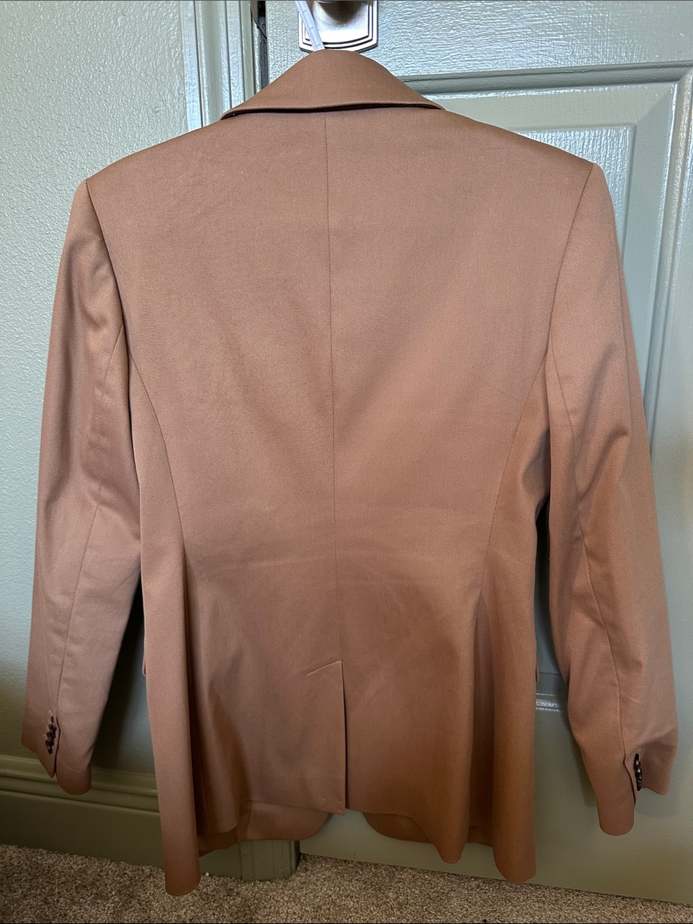 Banana Republic Double-Breasted Camel Blazer - Picture 2 of 3